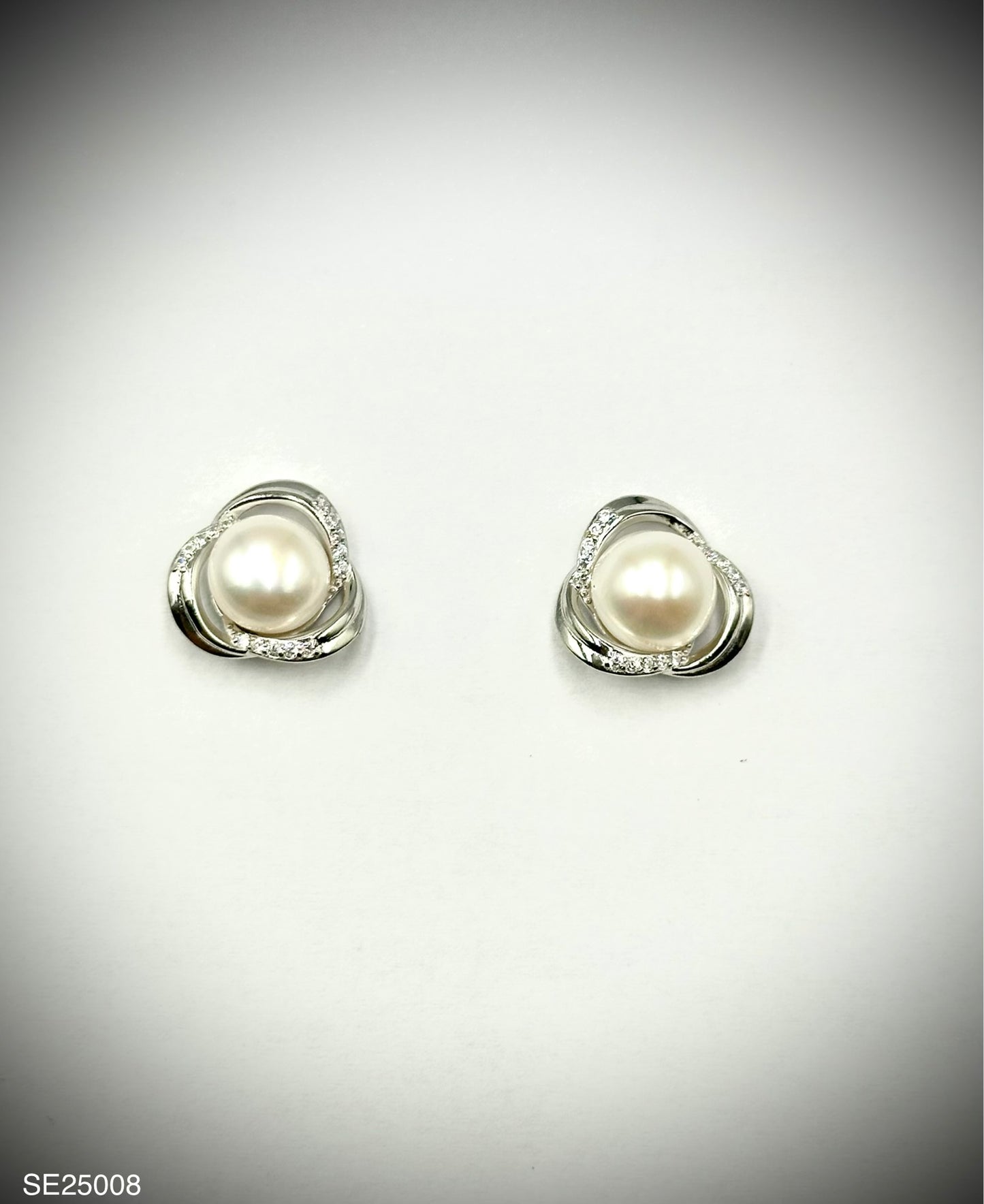 Sterling Silver Earrings (SE25008)