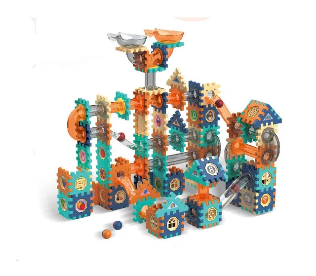 128 Pcs Ball Track