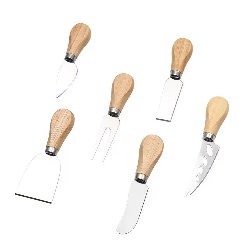 6pcs Cheese Knife Set