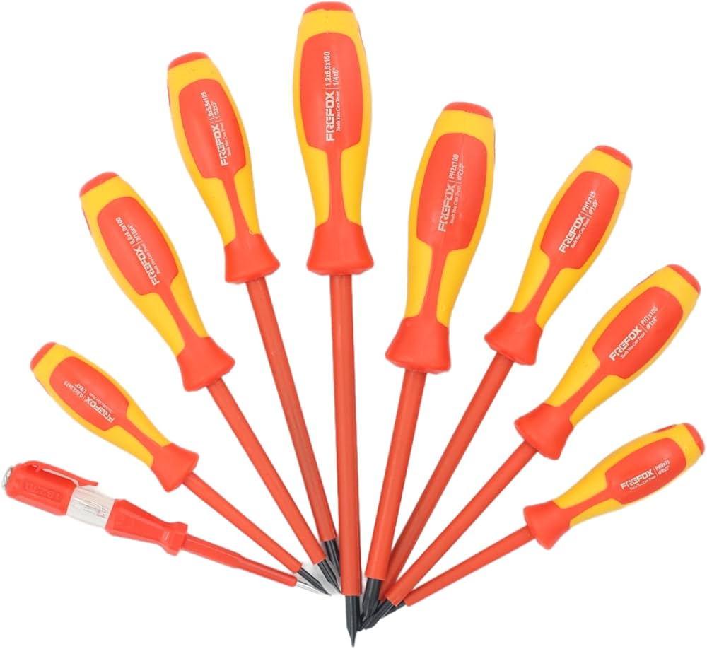 FreeFox 9-Piece Insulated Screwdriver Set