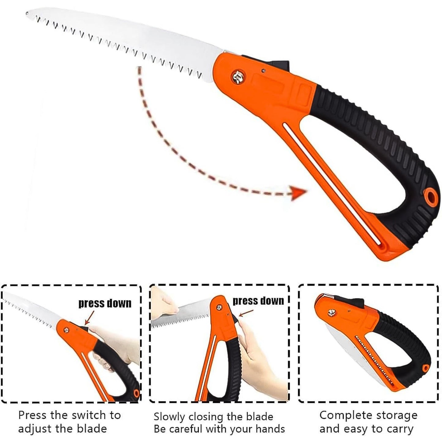 Folding Pruning Saw 18cm – Portable Garden & Outdoor Saw