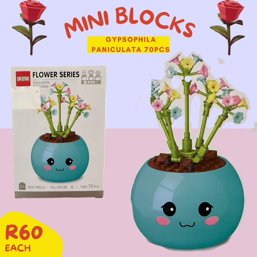 Mini Blocks Flower Series