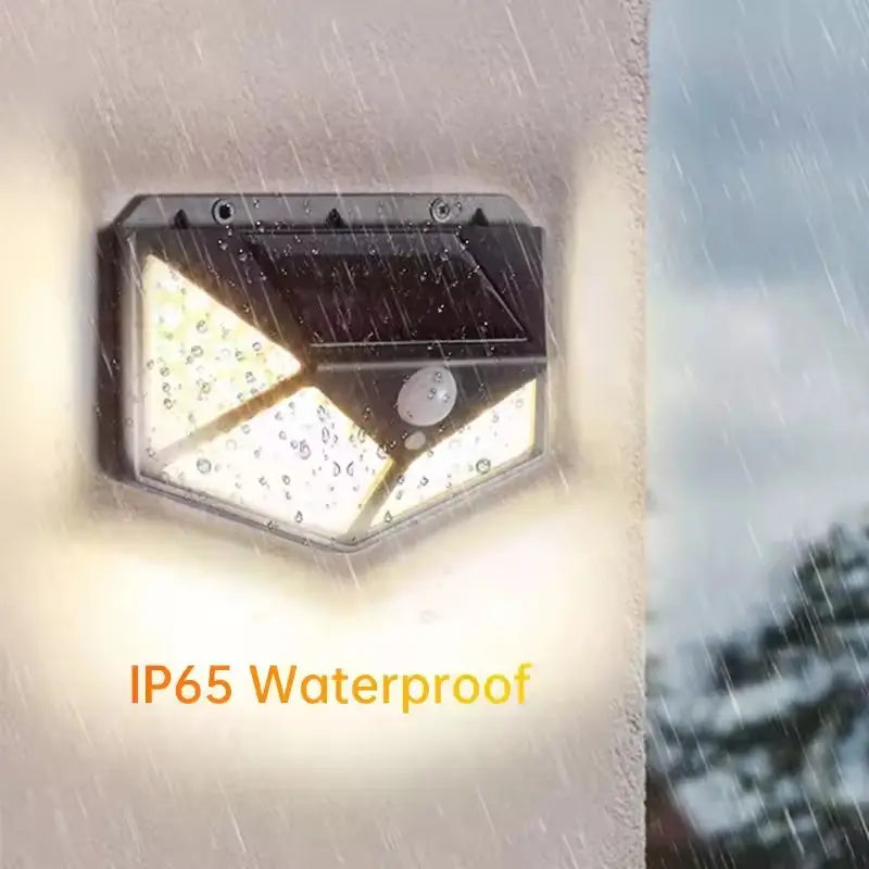 Solar Body Sensor Light - 100LED