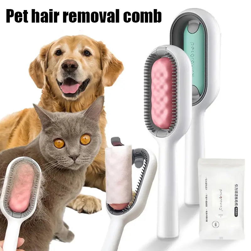 3in1 Pet Cleaning and Hair Removing Comb