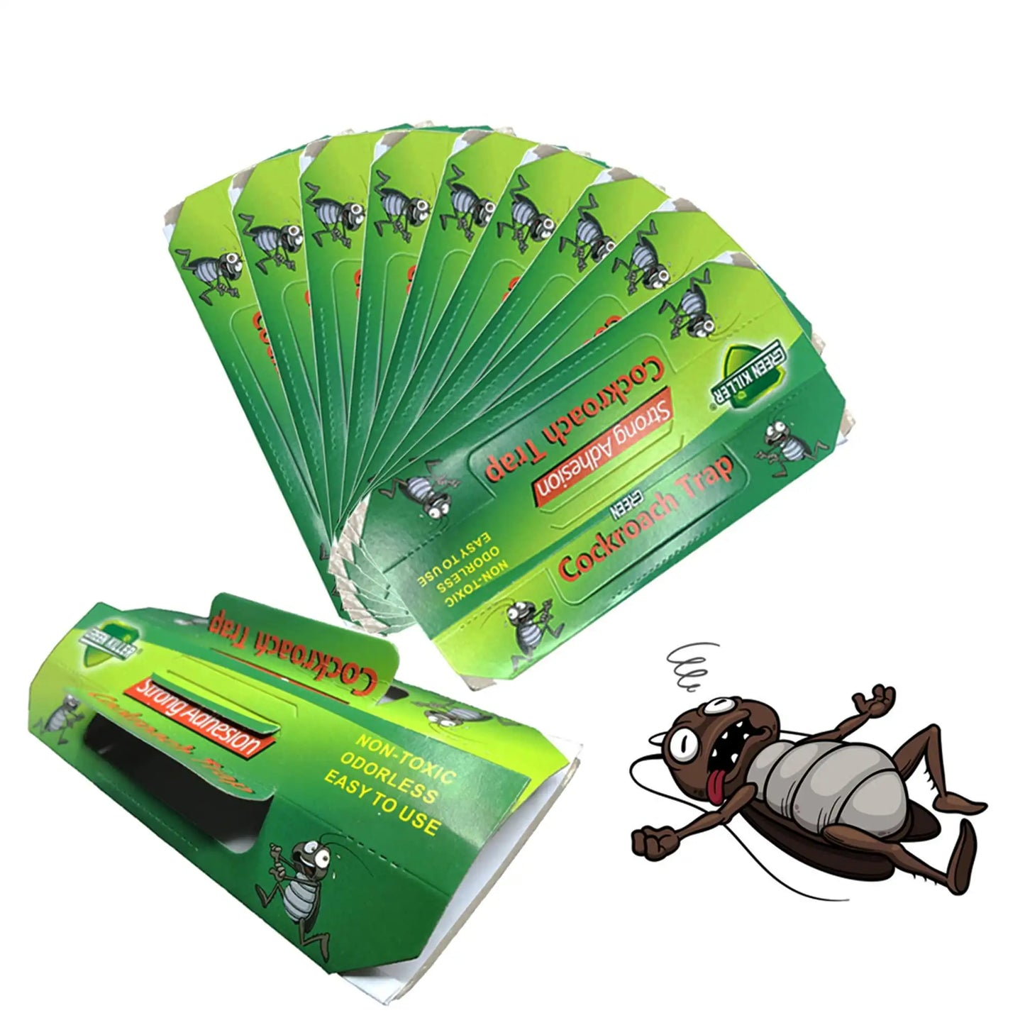 Strong Adhesion Cockroach Trap - 10PCS