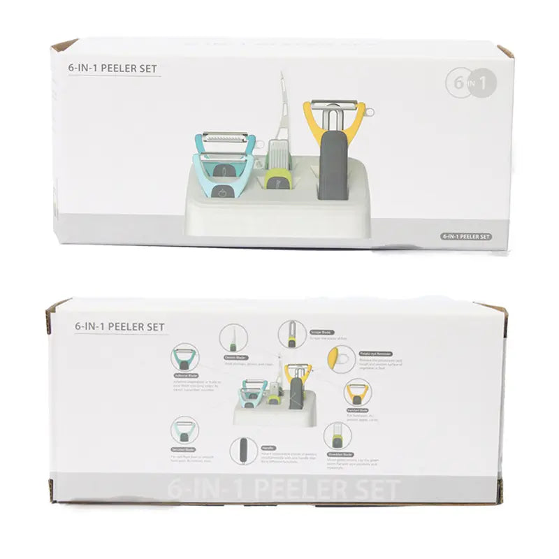 6-in-1 Peeler Set