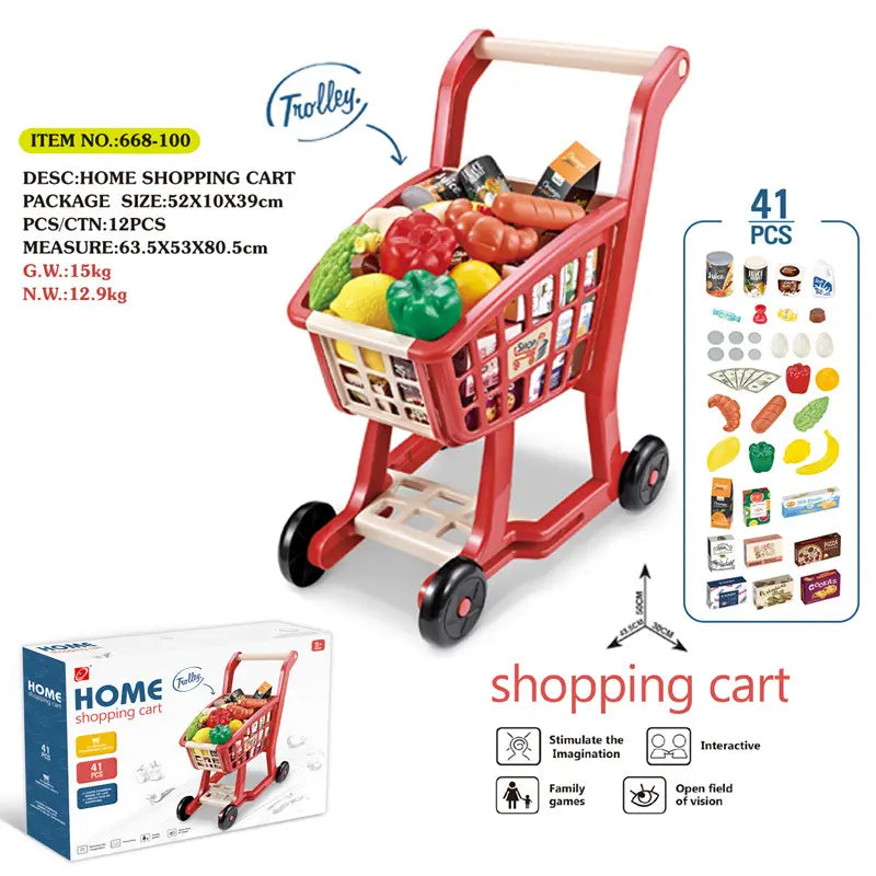Home Shopping Cart - 41 Pcs