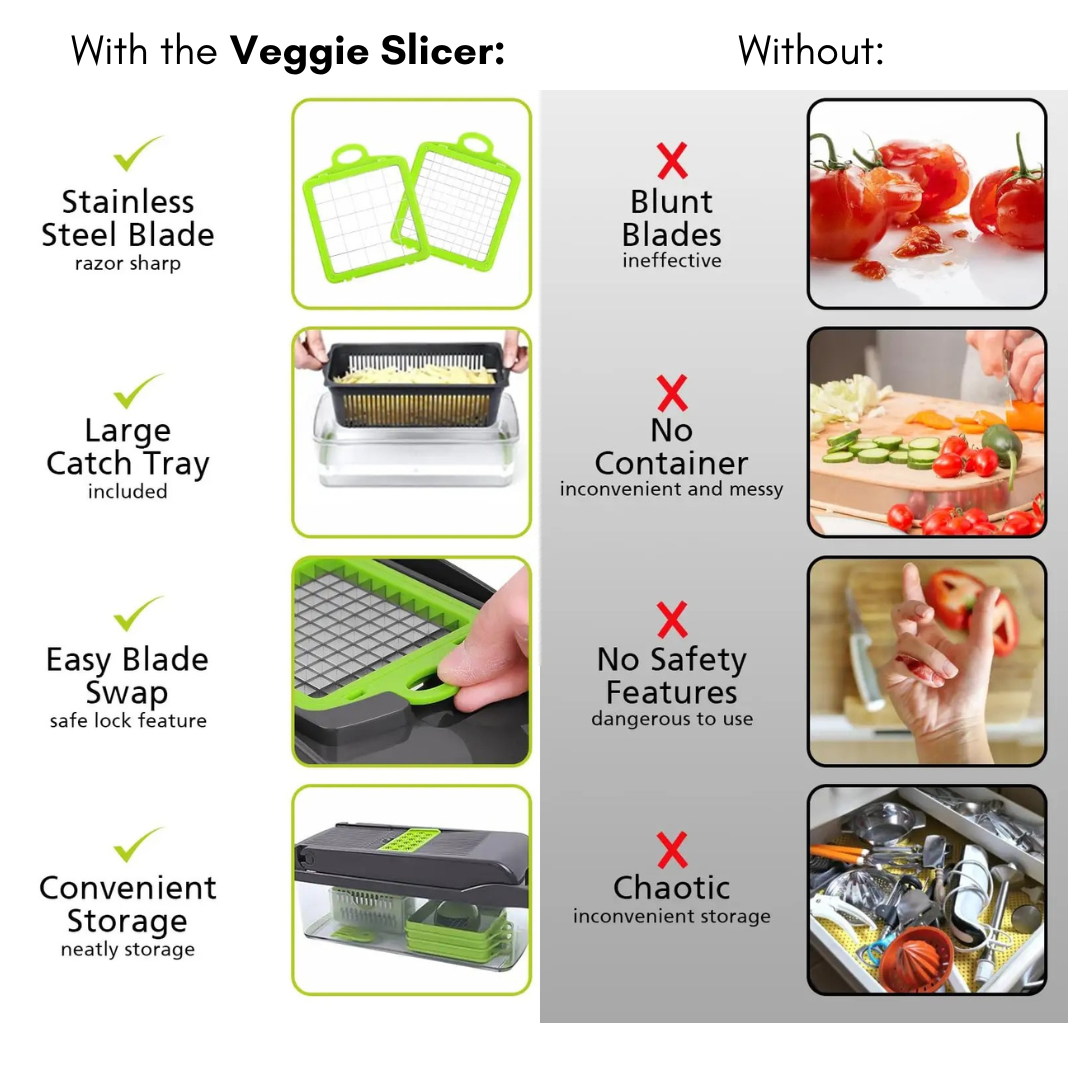 Veggie Slicer - 22PCS