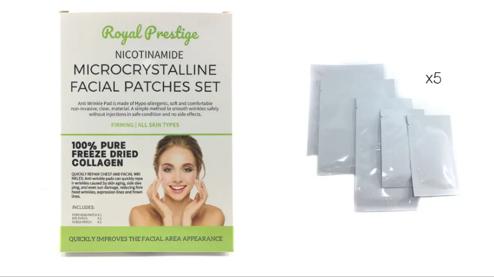 Microcrystalline Facial Patches Set