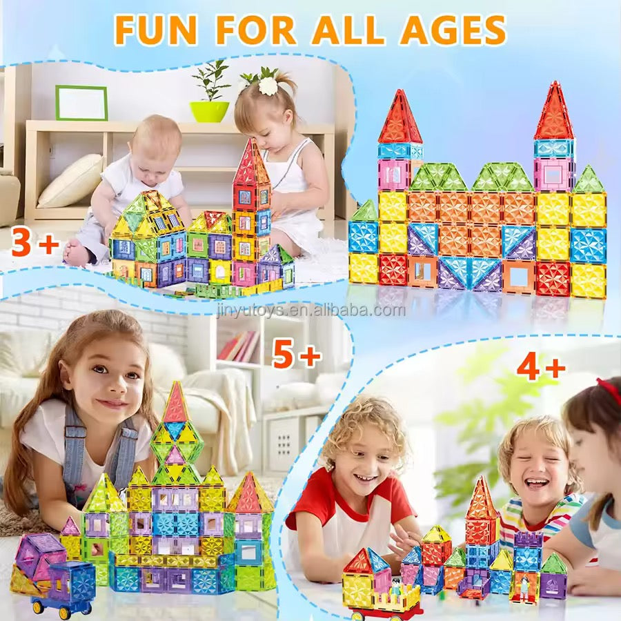 Magnetic Building Tiles 38P