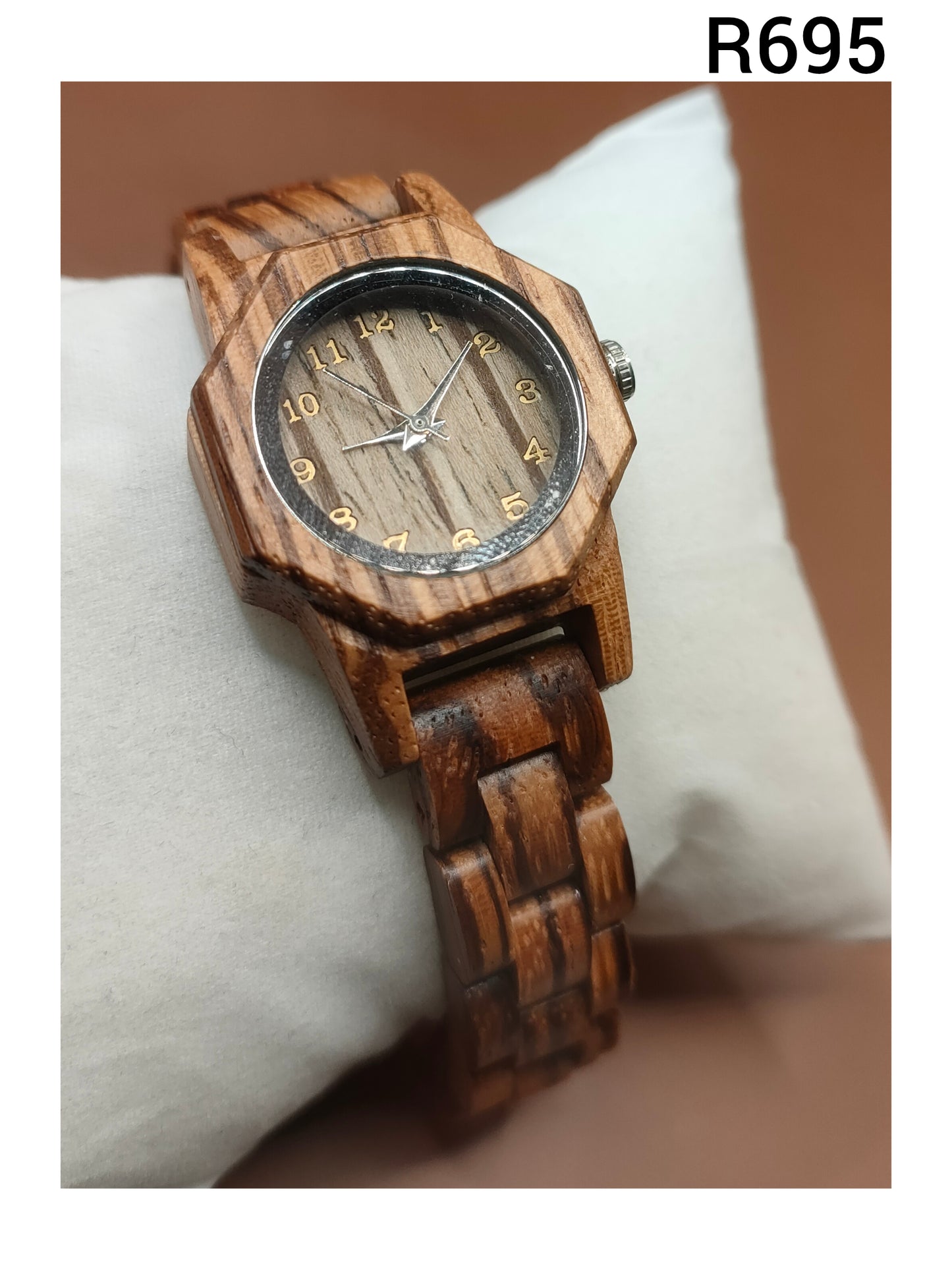 Wooden Watches - Corded Walnut & Oak Colors