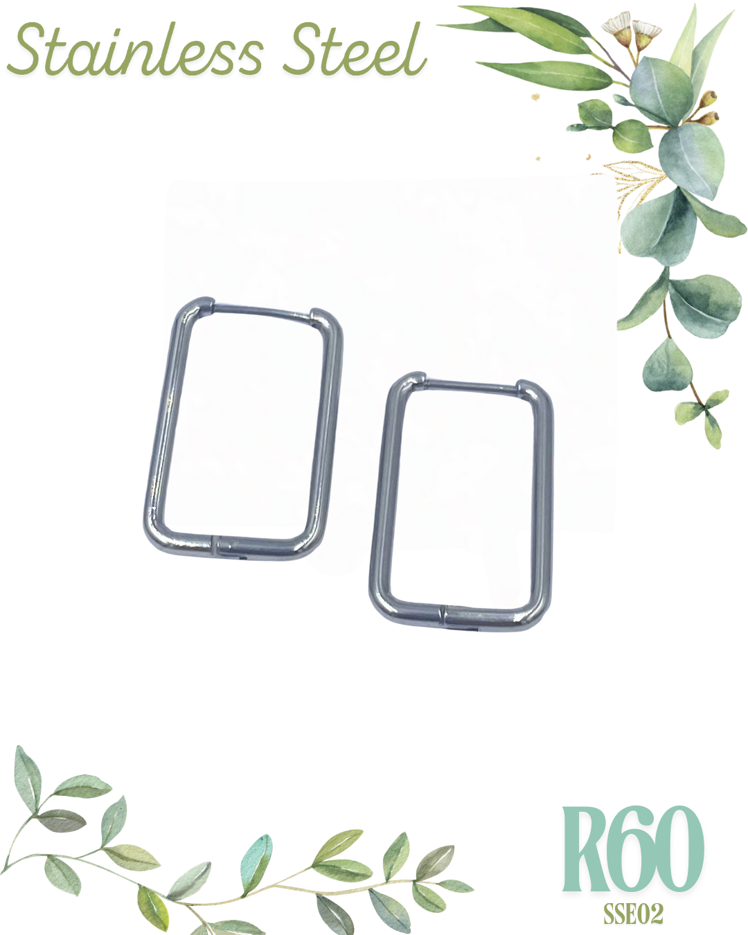 Hoop Stainless Steel Earrings SSE02