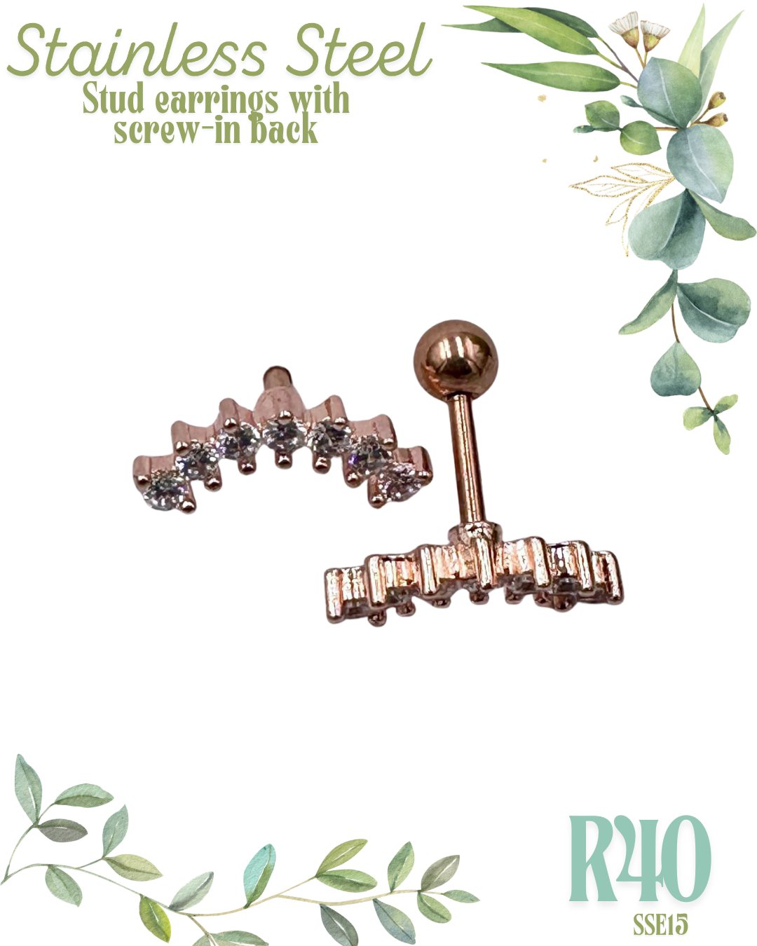 Stainless Steel Earrings SSE14-16