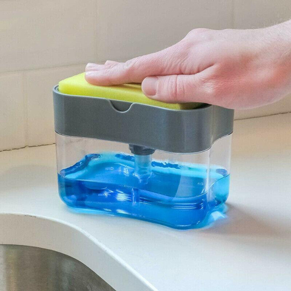 Soap Pump & Sponge Caddy