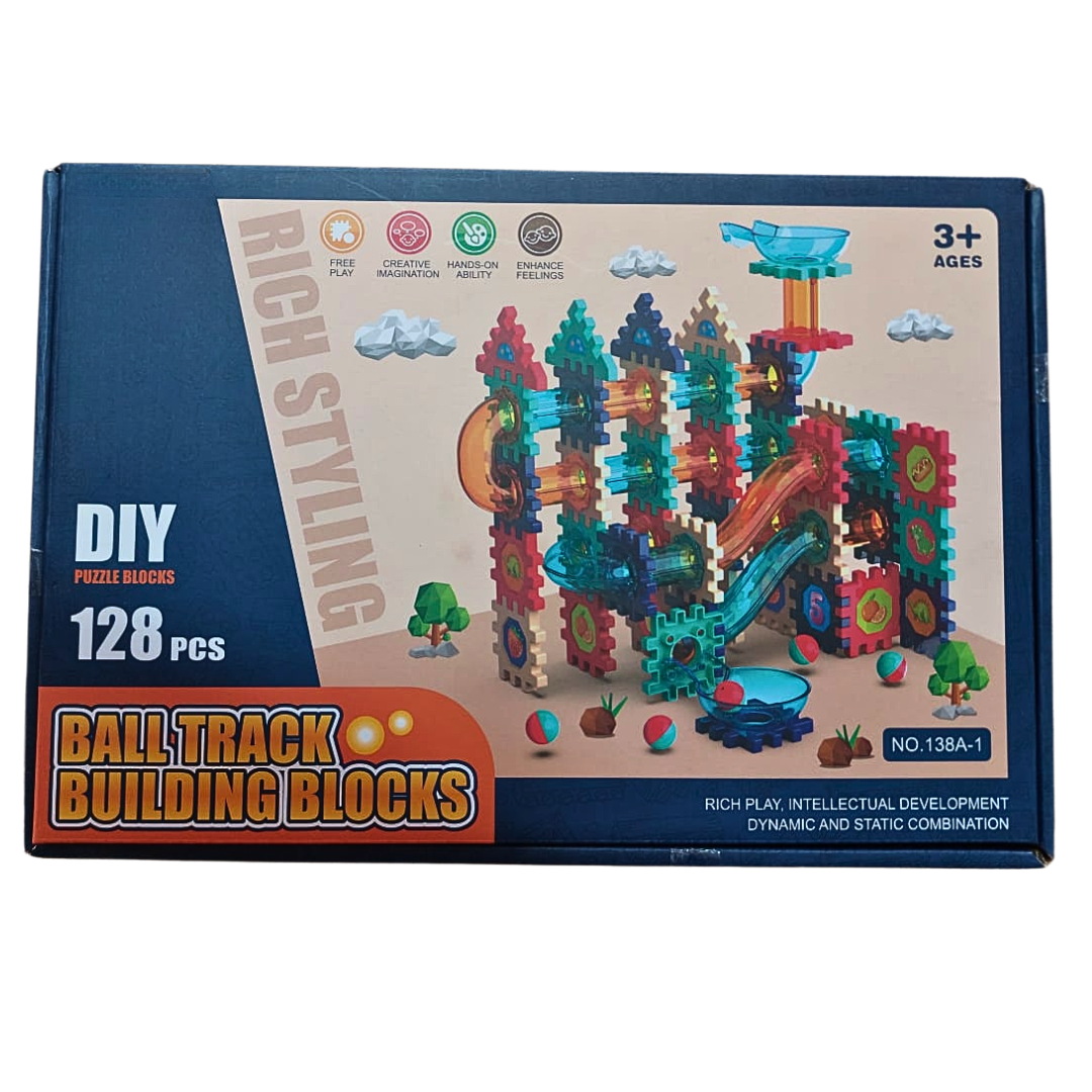128 Pcs Ball Track