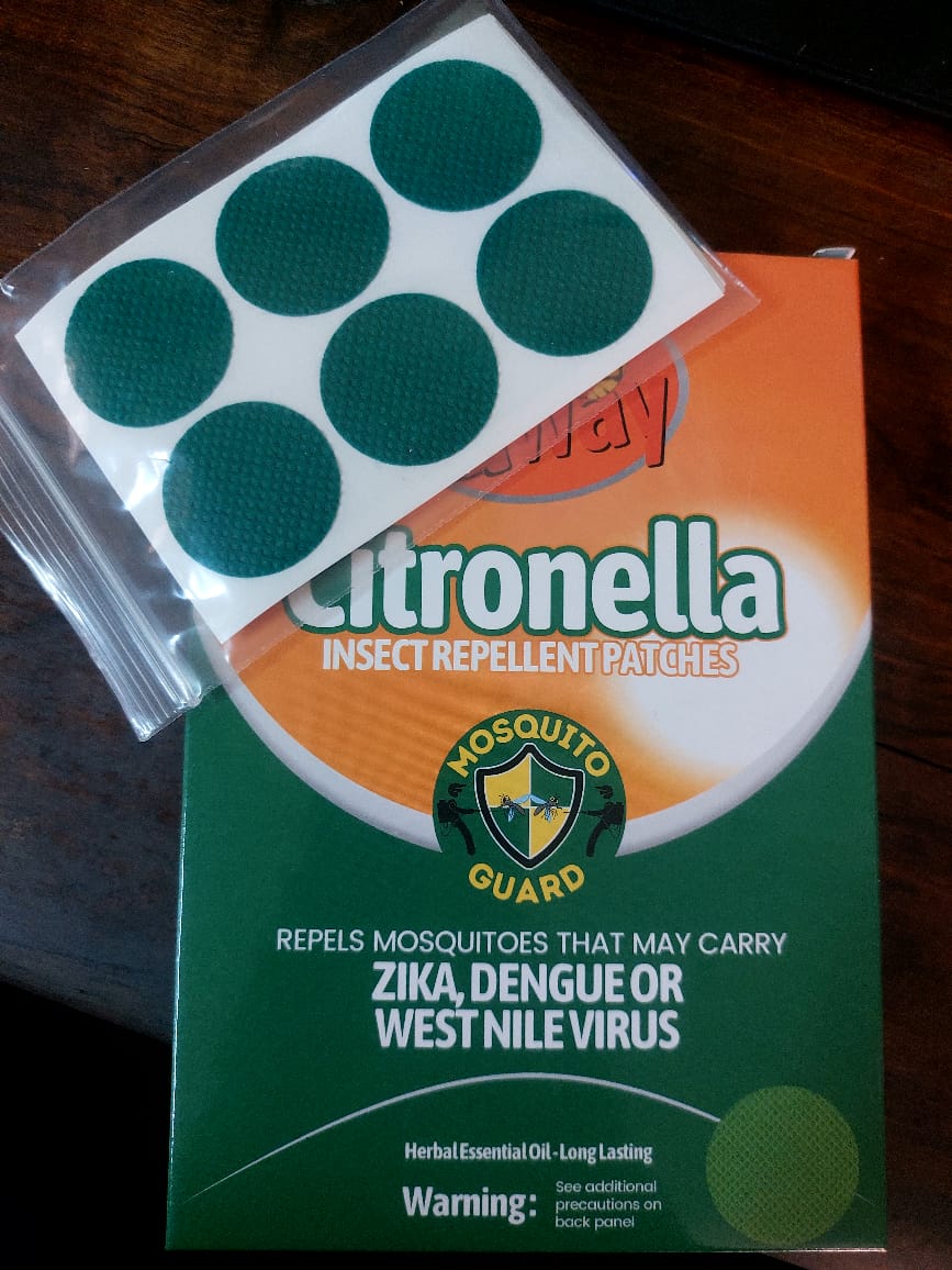 Citronella Insect Repellent Patches