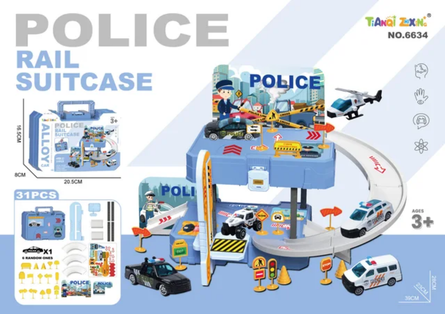 Rail Suitcase Playsets