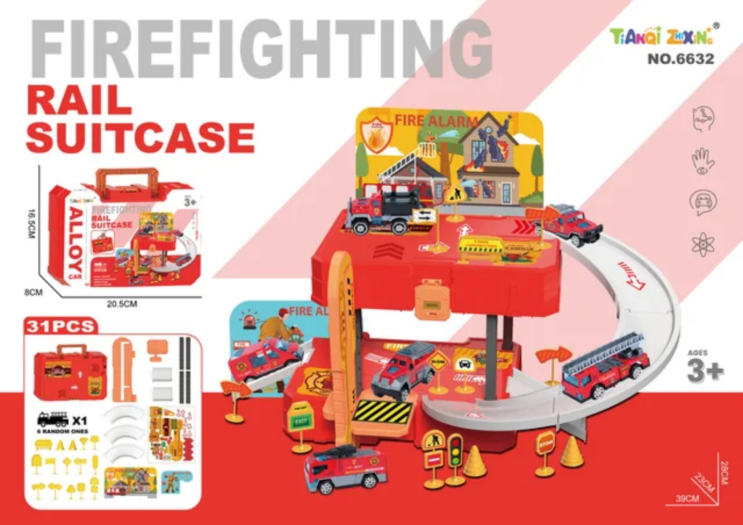 Rail Suitcase Playsets