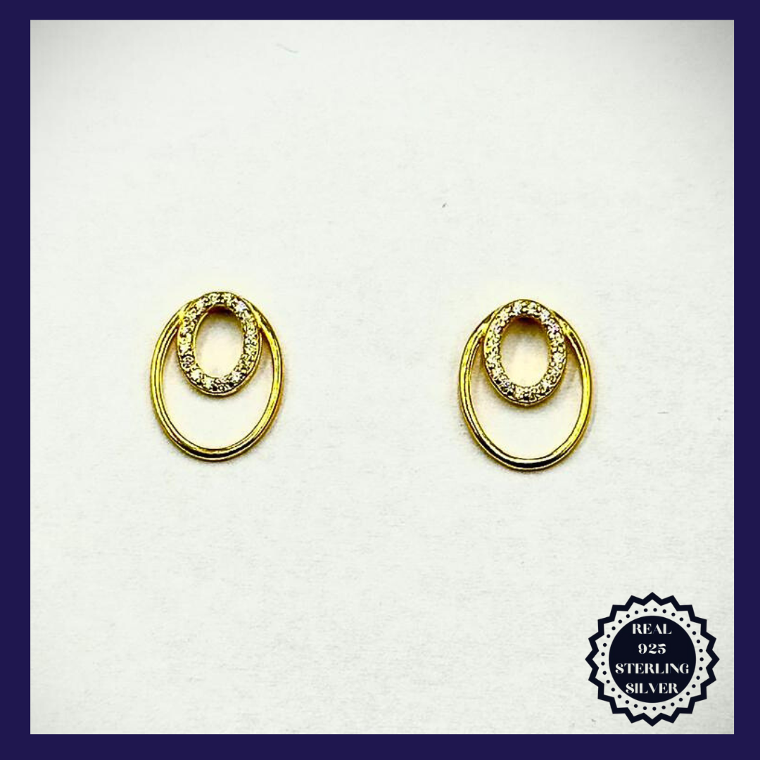 Sterling Silver Earrings (SGE25008)
