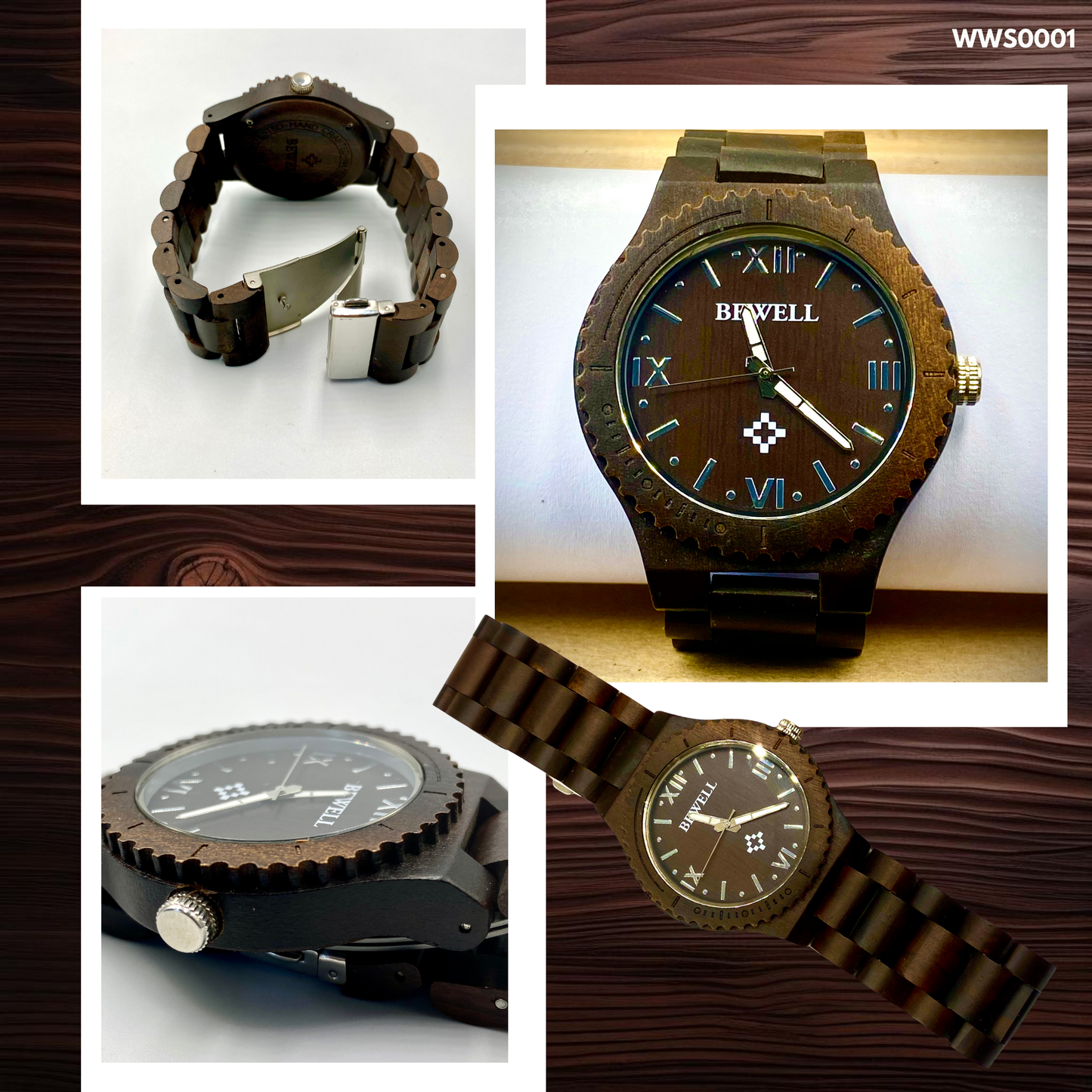 Wooden Watches - Wood Straps (WWS0001-3,5,6,8)