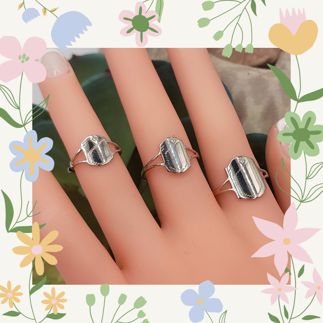 Seal Rings, Sterling Silver