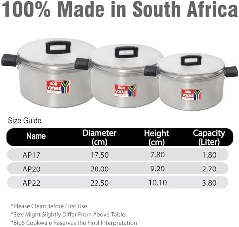 NW3 6PC Cookware Set