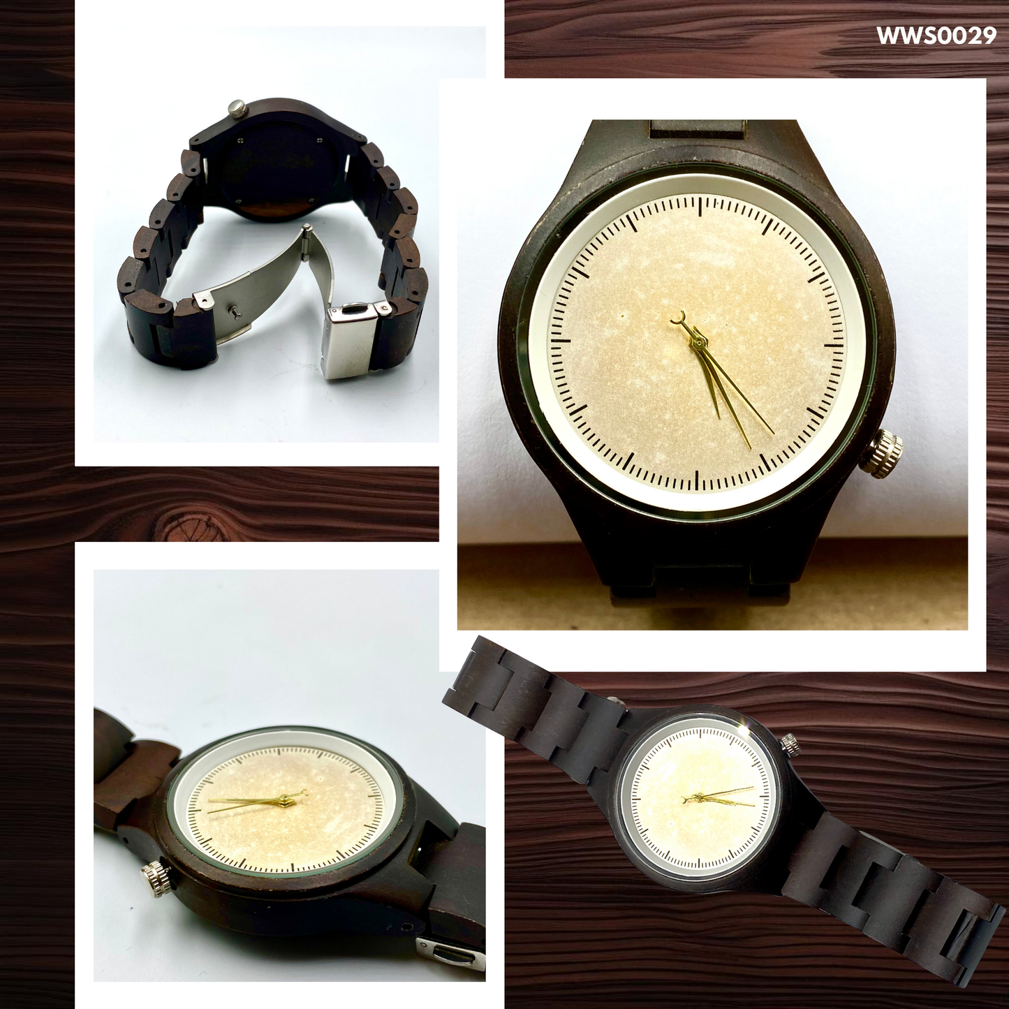 Wooden Watches - Wood Straps (WWS0024,25,27,29,31,33)