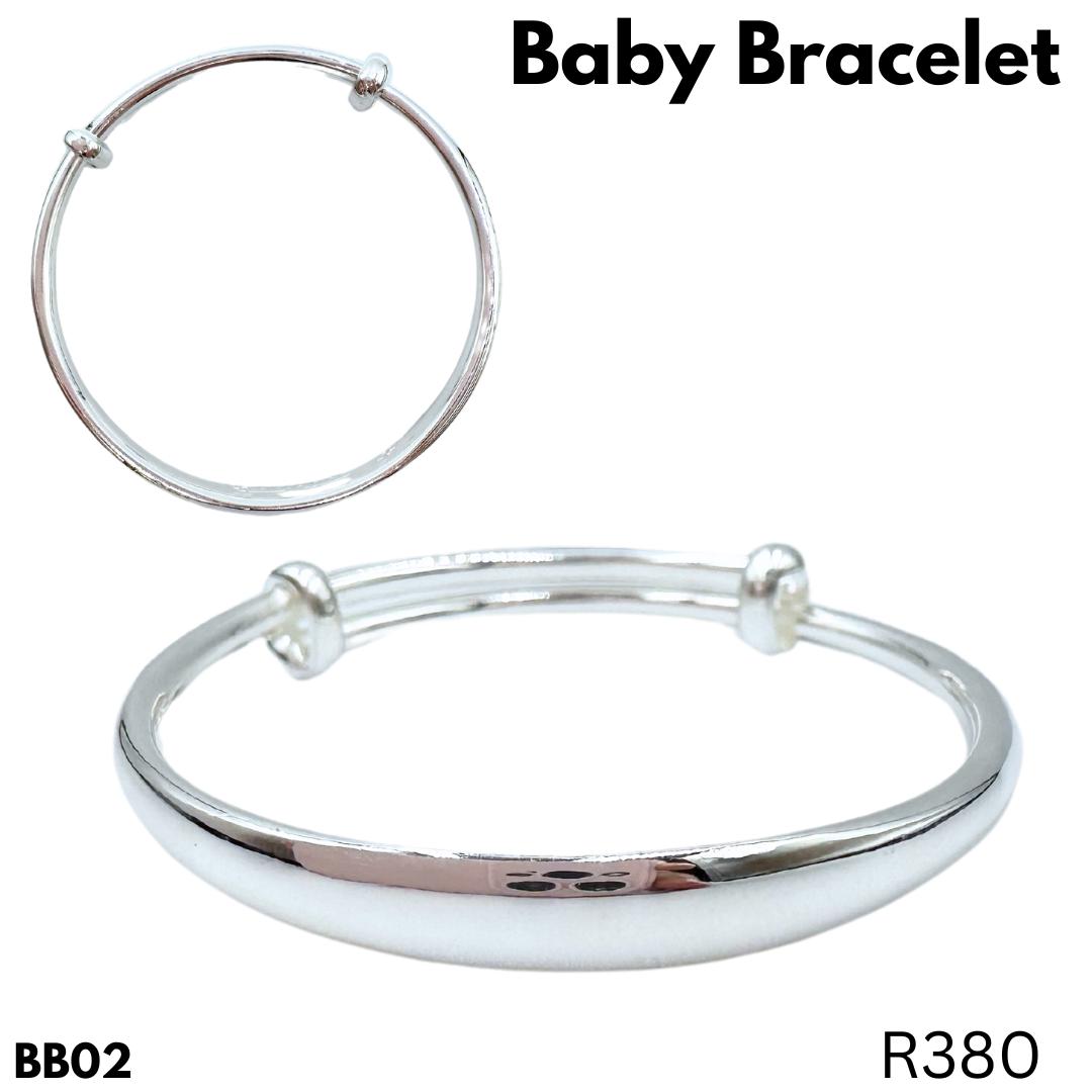 Baby Bracelets - Sterling Silver