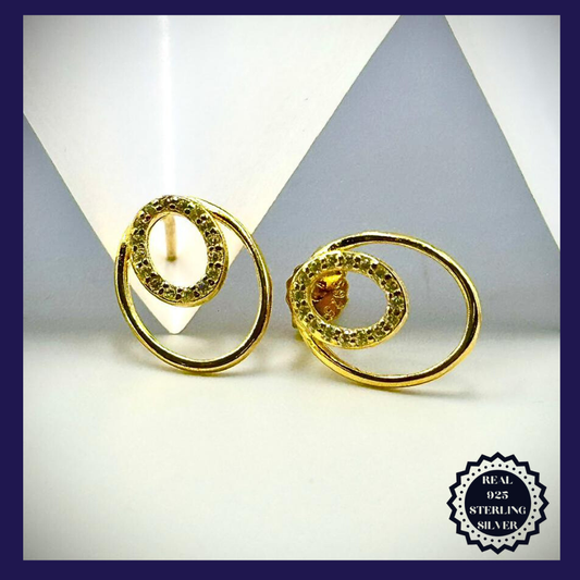 Sterling Silver Earrings (SGE25008)