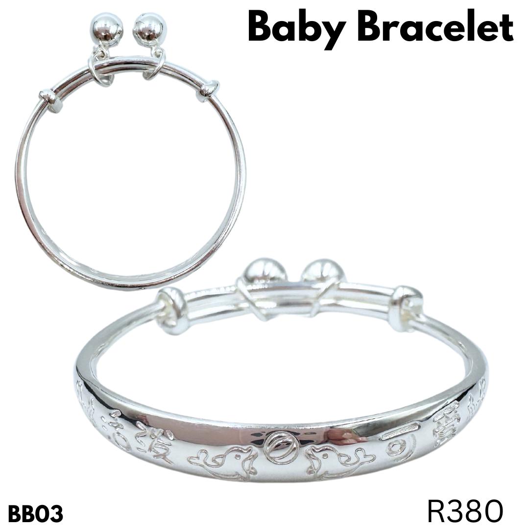 Baby Bracelets - Sterling Silver
