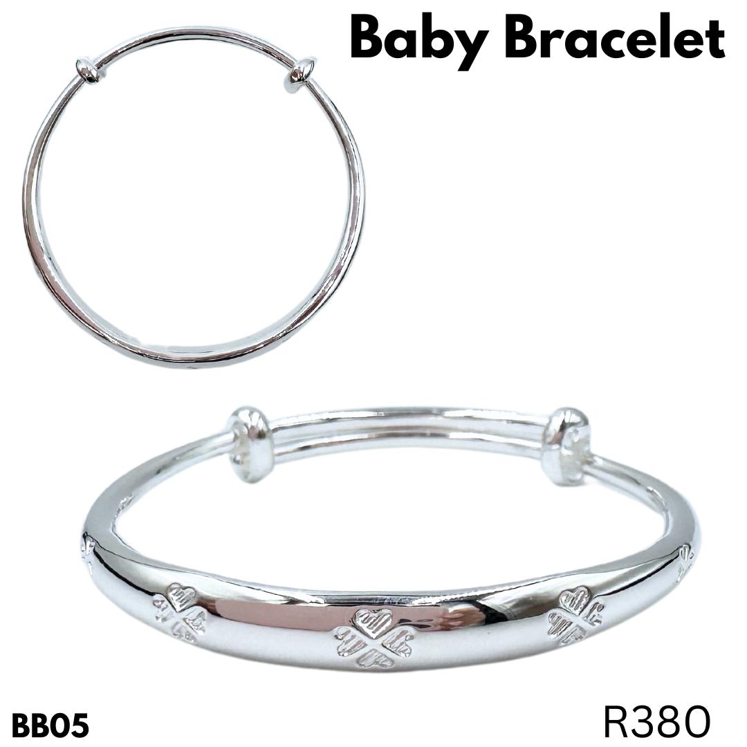 Baby Bracelets - Sterling Silver