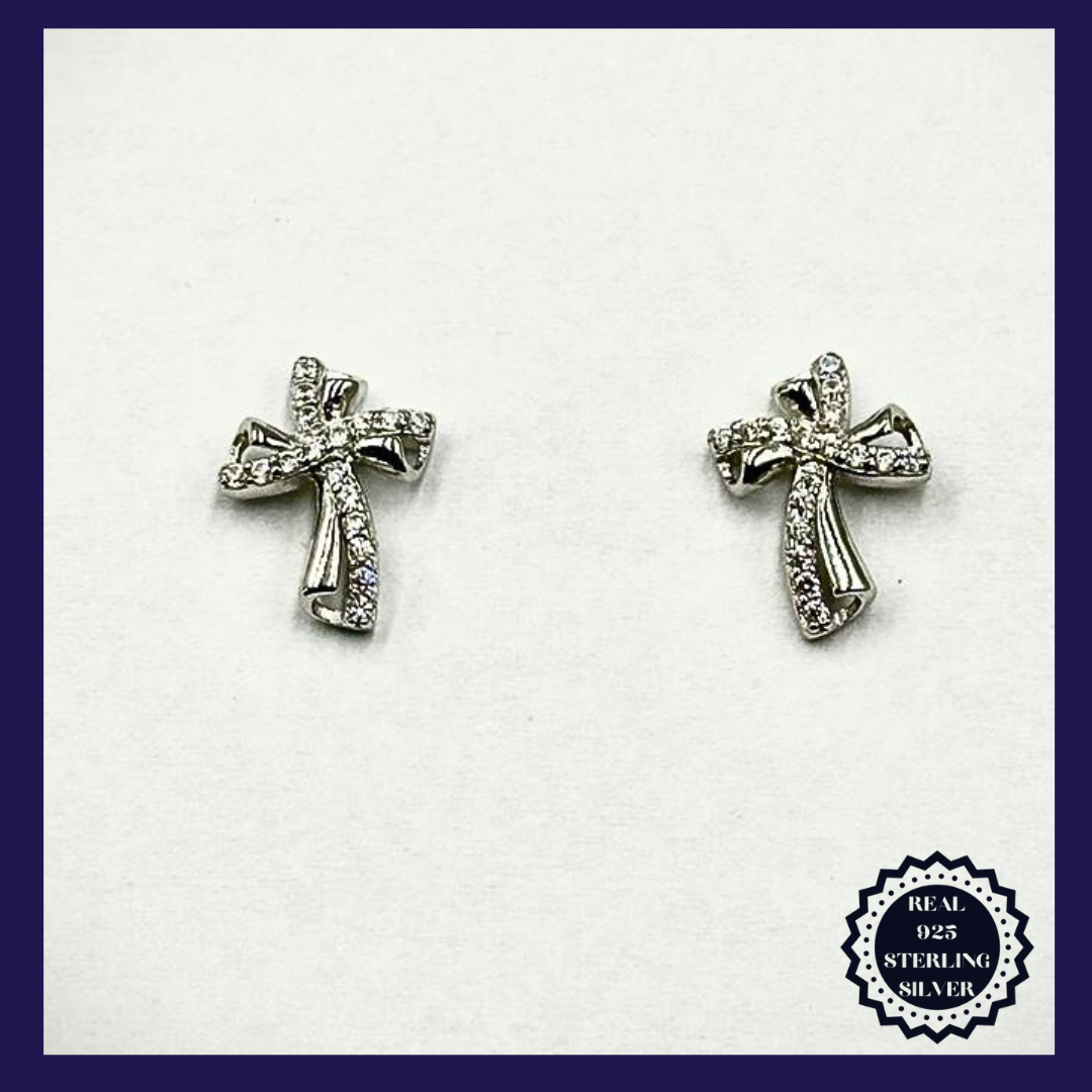 Sterling Silver Earrings (SE25002)