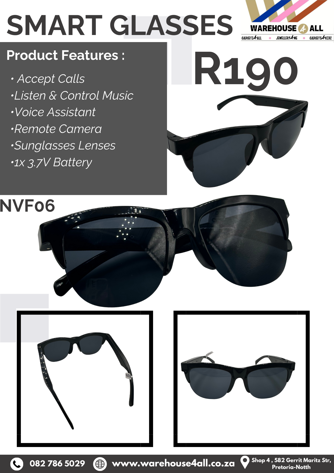 Smart Glasses NVF06