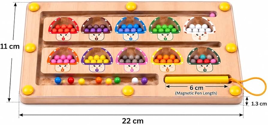 Edu Wooden Magnetic Maze