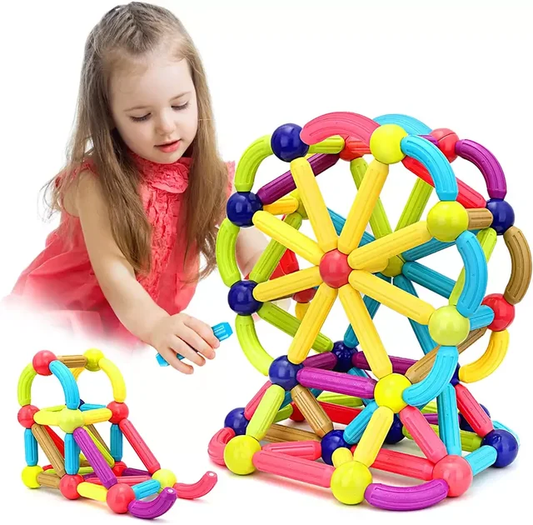 64 Pcs Magnetic Sticks