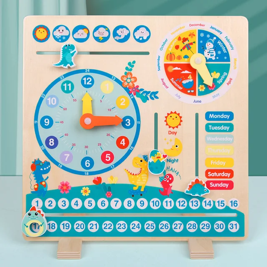 Dino Calendar Board