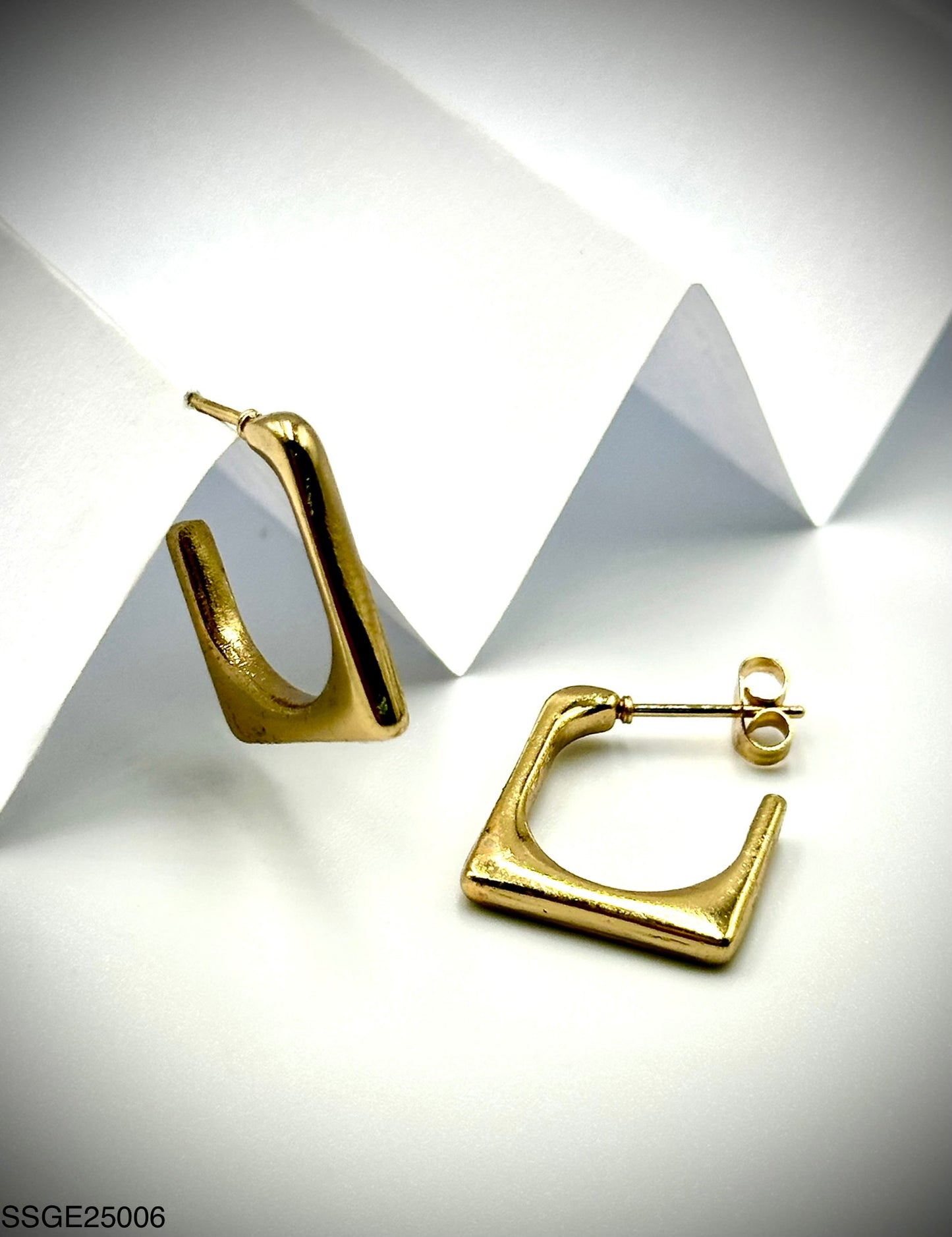 Stainless Steel Earrings (SSGE25006)