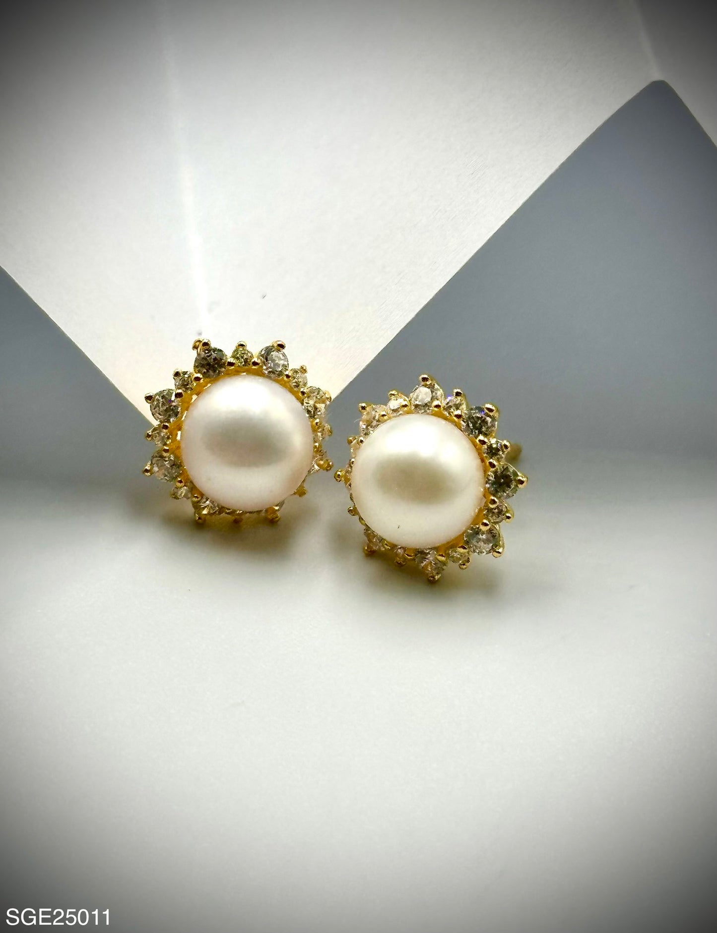 Sterling Silver Earrings (SGE25011)