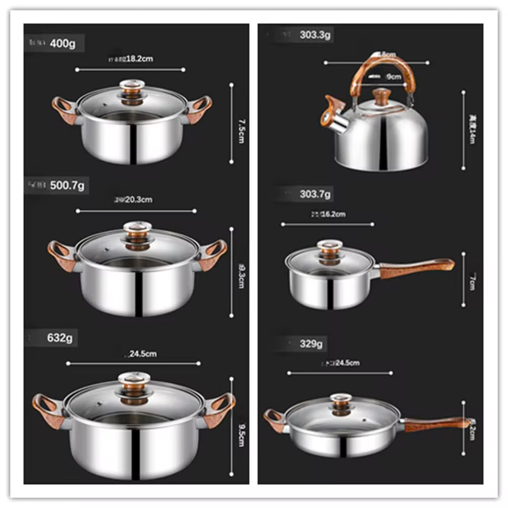 12pc Cookware Set