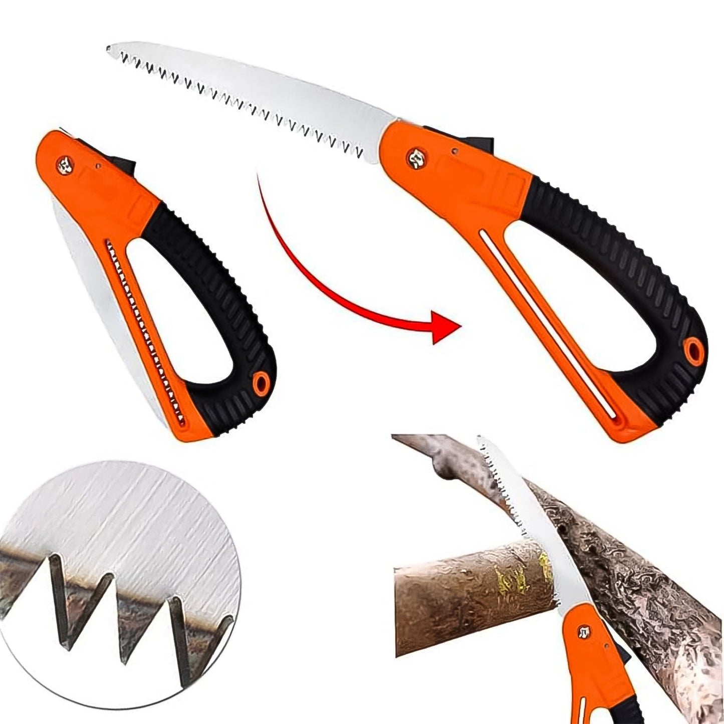 Folding Pruning Saw 18cm – Portable Garden & Outdoor Saw