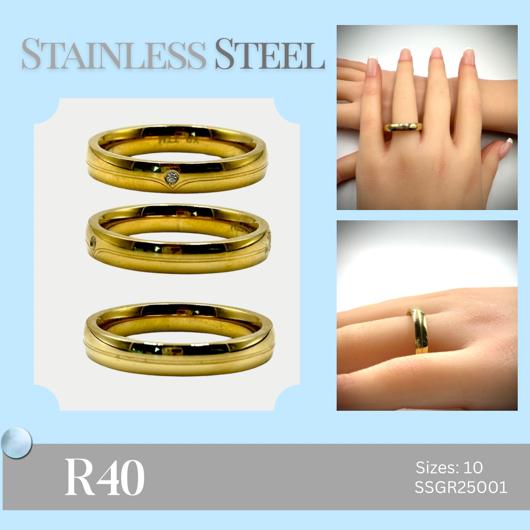 Stainless Steel Rings (SSGR25001) – Warehouse 4 All