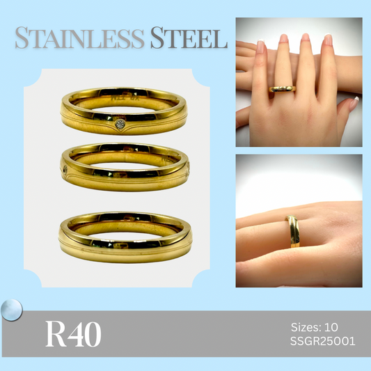 Stainless Steel Rings (SSGR25001)