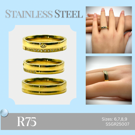 Stainless Steel Ring (SSGR25007)