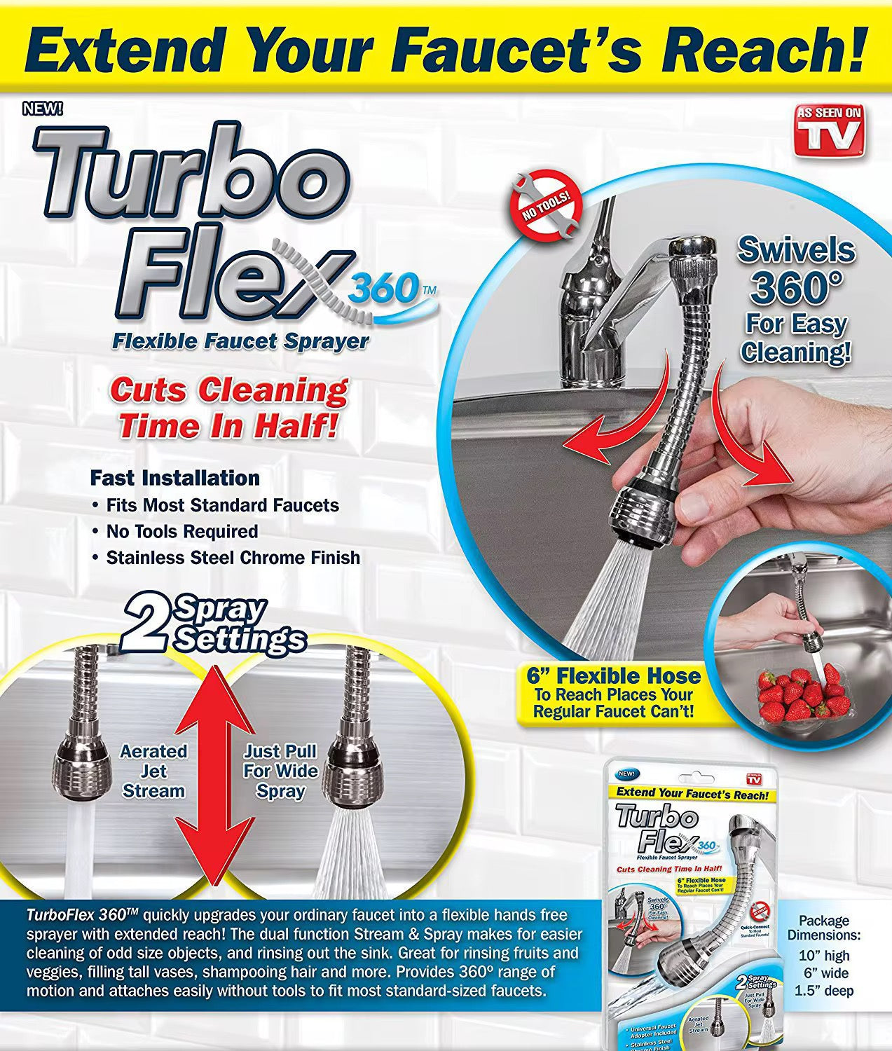 Turbo Flex Tap Accessory