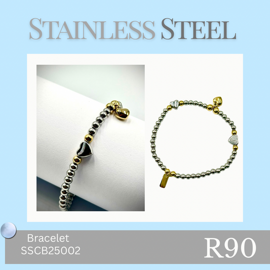 Stainless Steel Combination Bracelet (SSCB25002)