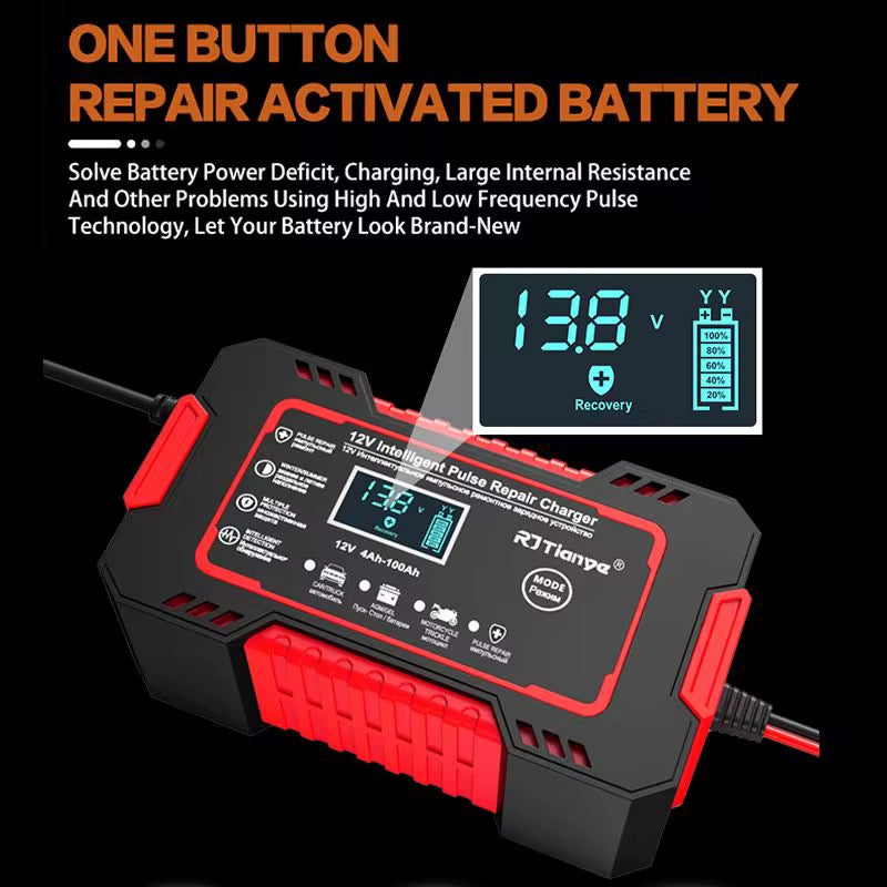 12V 6A Intelligent Battery Charger