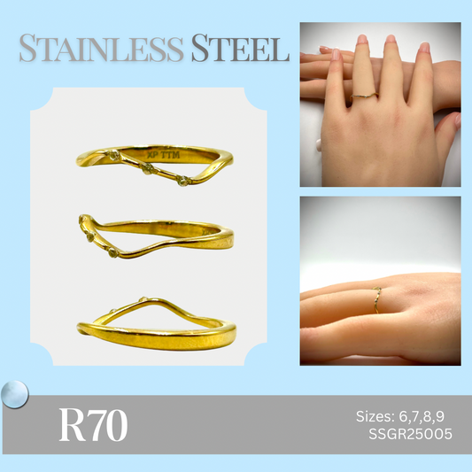 Stainless Steel Ring (SSGR25005)