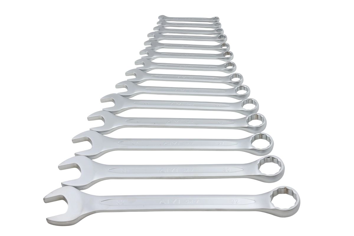AIYI 14-Piece Combination Wrench Set (8-32mm)