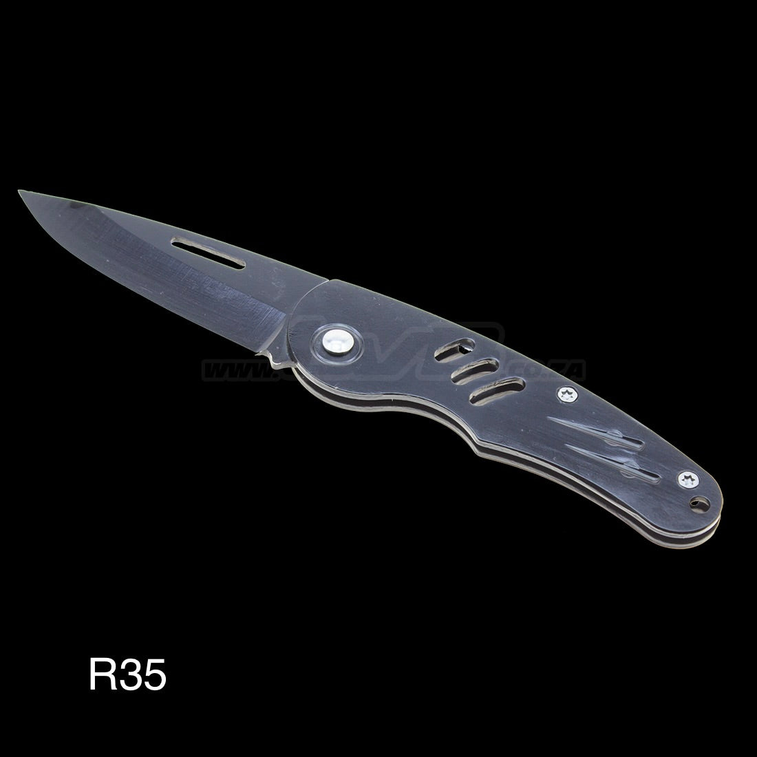 Kington Black Pocket Knife