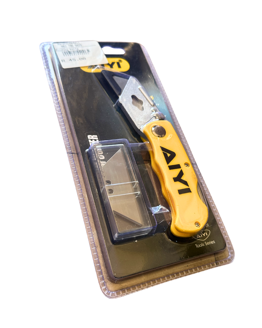 AIYI Folding Utility Knife with Spare Blades